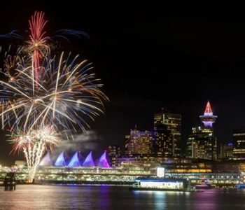 Yacht Charter for fireworks vancouver
