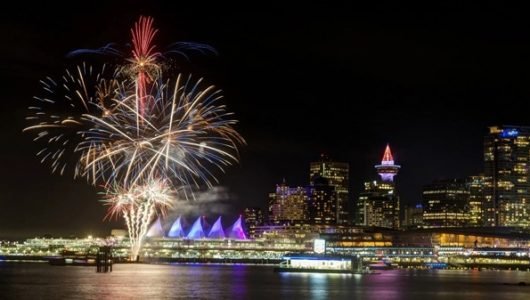 Yacht Charter for fireworks vancouver